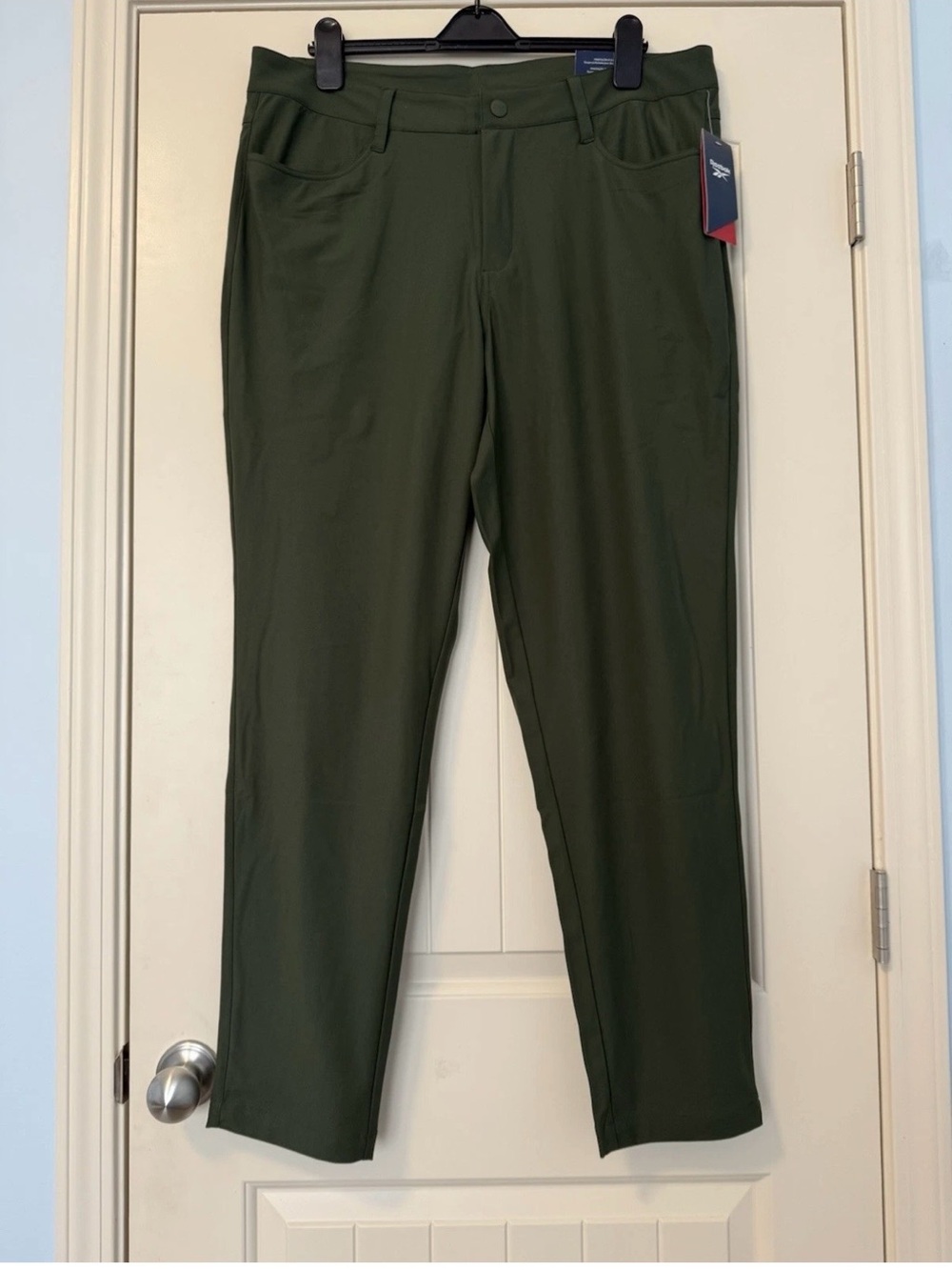 REEBOK‎ MENS 5 POCKET VOYAGER GREEN PANT SIZE XL(38/32)